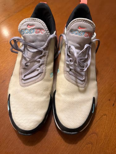 Men's Size M 10.0 (W 11.0) Nike Air Max 270 Golf Shoes (Used)