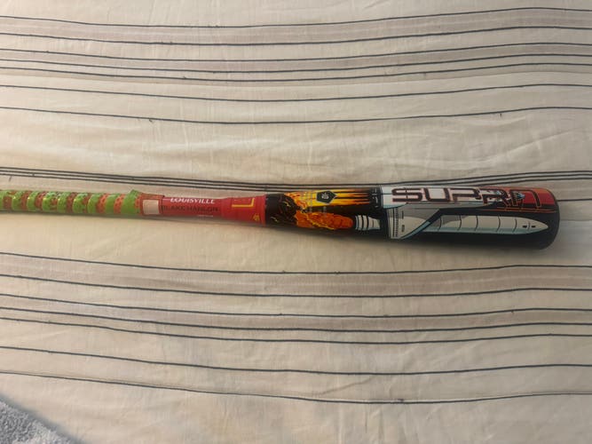 2026 Louisville Slugger Supra Composite USSSA Certified Bat (-10) 17 oz 27" (Used)