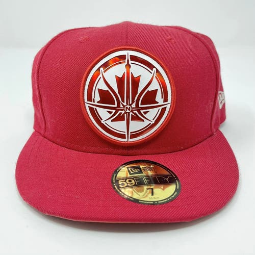 New Era 59Fifty Toronto NBA All-Star Game Red Fitted Hat Size 7