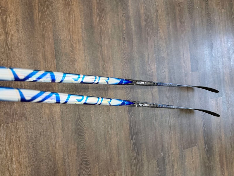 Intermediate Bauer Vapor Flylite Left Hand Hockey Stick P92 65 Flex (New) - 2 Pack