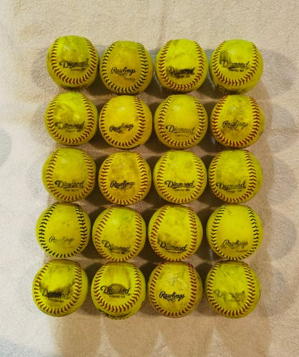 Rawlings Softball 20 pack 11" (Used)