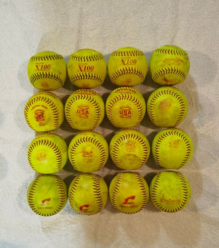 Softball 28 pack 11" (Used)