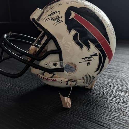 White Adult Large Riddell Helmet (Used)