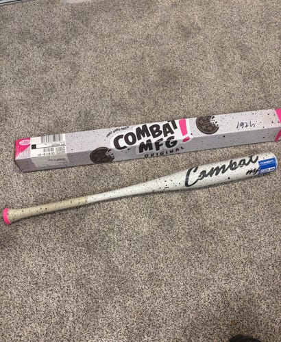 2026 cream s Combat MFG Spec A1 Alloy BBCOR Certified Bat (-3) 30 oz 33" (New)