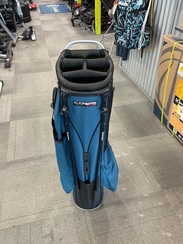 Used Taylormade 4 WAY STAND BAG Mens Stand Bag Navy Blue 11614-S000241102