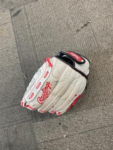 Used Rawlings MIKE TROUT MODEL SC110MT BB/SB Glove RH Throw Grey 11" 11614-S000241105