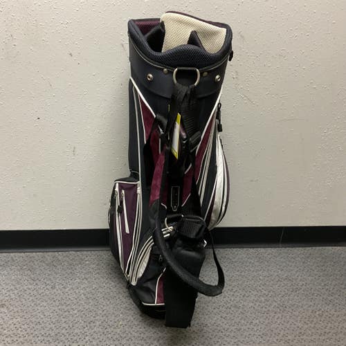 Used Maxfli Women's Stand Bag Black And Purple 11855-S000207619