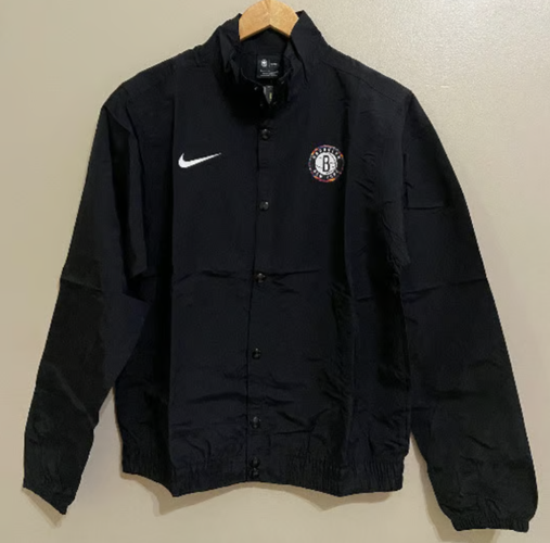 Nike NBA Brooklyn Nets City Edition Courtside Full-Snap Jacket CD3036-010 Men M