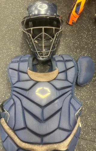 Used Evoshield ADULT CATCHERS KIT Catchers Equipment Other 11497-C000160023