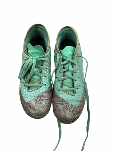 Used Puma Soccer Cleats Green Junior 04.5 11613-S000186891