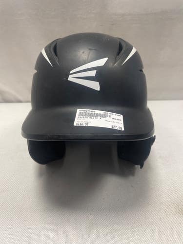 Used Easton ELITE X Batting Helmet No Mask Black One Size 11490-S000275956