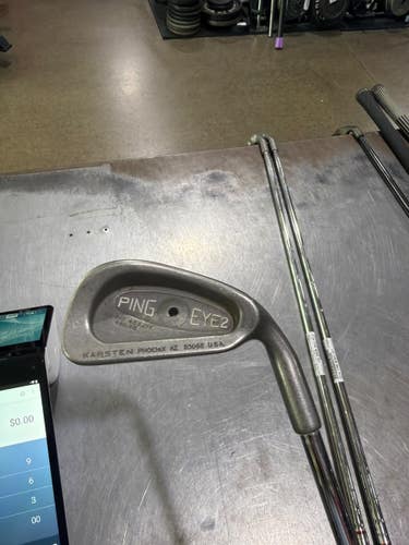 Used Ping EYE 2 BLACK DOT Mens Individual Iron RH 1 Iron 11605-S000224300