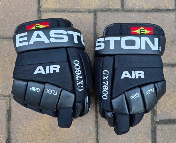 Easton Air GX7600 Black Large Gloves - Rare from 1990s