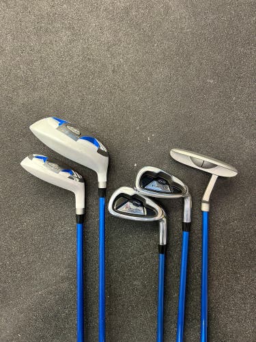 RH Junior PowerBilt Golf Clubs | 5pc Set (7, W, P, 5H, Dr)