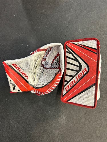 Intermediate Bauer X900 Regular Goalie Glove & Blocker