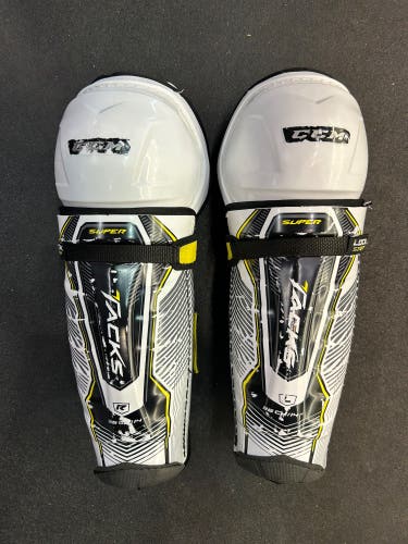14" Senior CCM Super Tacks Shin Pads