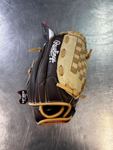Used Rawlings SURE CATCH BB/SB Glove RH Throw Brown 12" 11868-S000070974