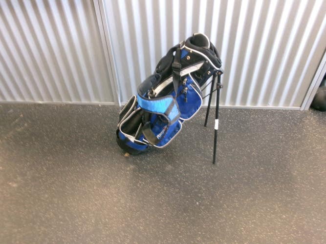 Used Powerbilt LIGHTING Jr Stand Bag Royal Blue 11868-S000070911