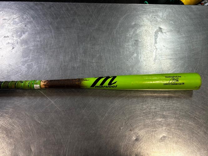 Used Marucci LINDY12 CUSTOM CUT-YM BB/SB Wood Bat 31" 11868-S000070884