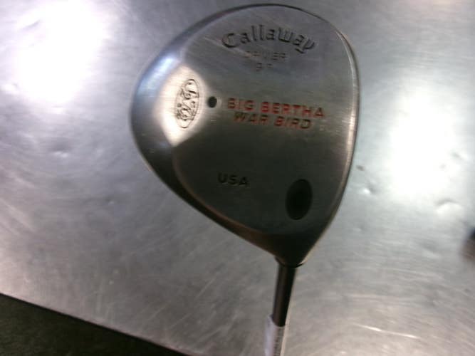 Used Callaway BIG BERTHA Mens Driver RH 9.0 Degree 11868-S000070897