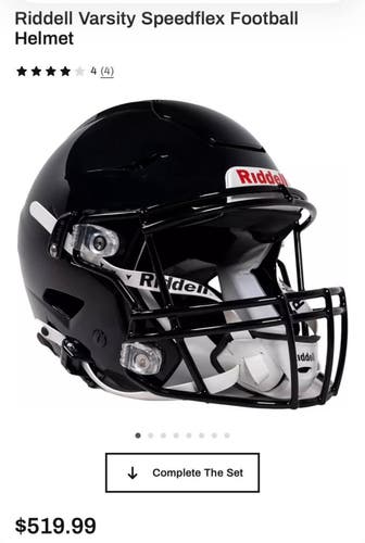 Riddell SpeedFlex Helmet (2025) Black Large