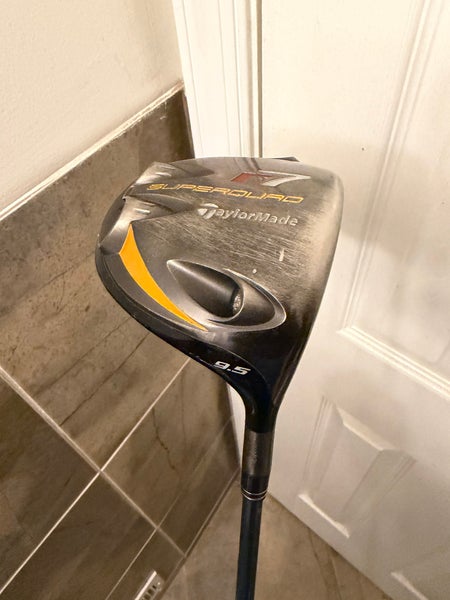 TaylorMade r7 SuperQuad Driver 9.5 Stiff Flex Right Handed