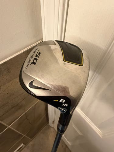 Nike Sasquatch Machspeed Fairway Wood 3 Wood 3W 15° Nike UST Proforce Axivcore Graphite Stiff Right