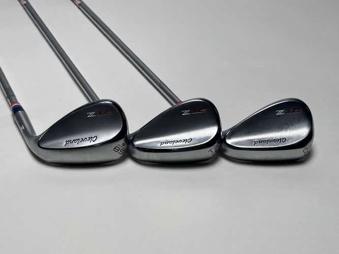 Cleveland RTZ Wedge Set 50* 10 | 54* 12 | 58* 6 S400 Tour Issue USA Limited RH