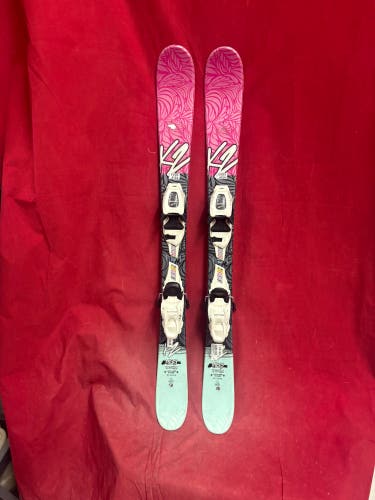 Skis: Kid's K2 Missy 109 cm All Mountain Skis With Bindings (Used)