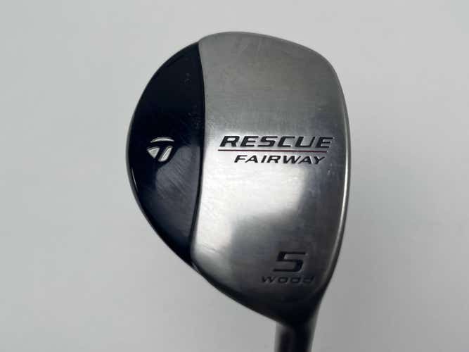 TaylorMade Rescue 5 Fairway Wood 18* 55g Stiff Graphite Mens RH