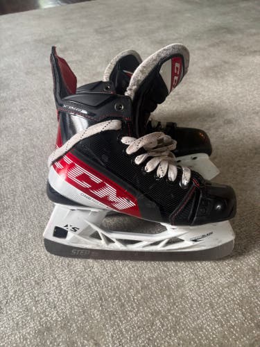 2021 CCM JetSpeed FT4 Hockey Skates Wide Width Size 4 (Used)