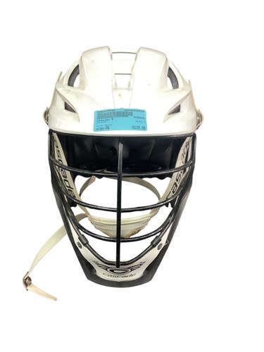 Used Cascade S Lacrosse Helmet White One Size 10743-S000479759