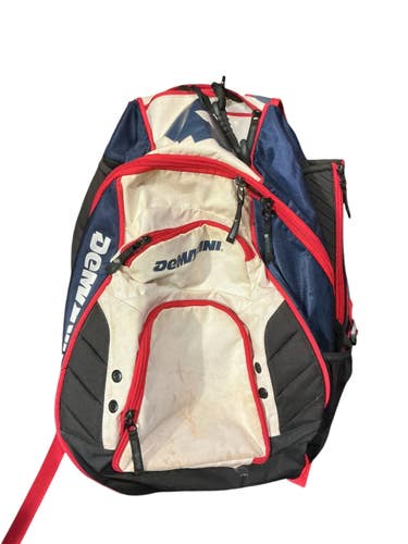 Used Demarini PLAYER BACPACK BB/SB Player Backpack White 10743-S000481769
