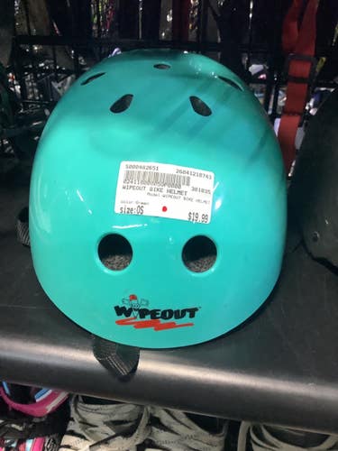 Used WIPEOUT BIKE HELMET Bike Helmet Green One Size 10743-S000482651