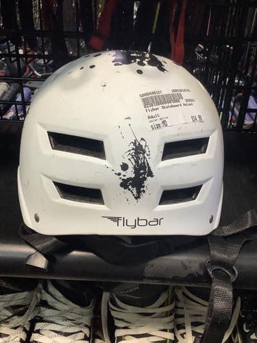 Used Skateboard Helmet White MD 10743-S000486157