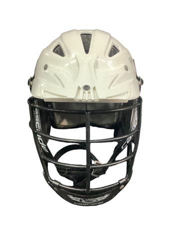 Used Cascade SPR FIT Lacrosse Helmet White One Size 10743-S000489041