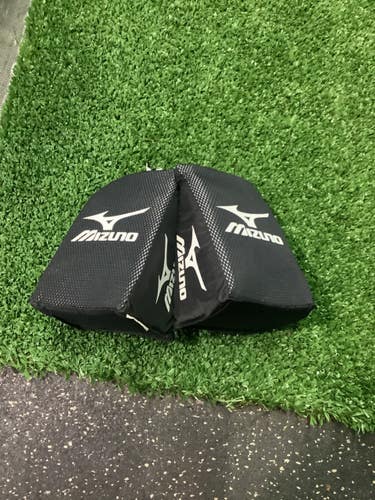 Used Mizuno KNEE SAVERS BB/SB Catchers Knee Savers Black 10743-S000483916