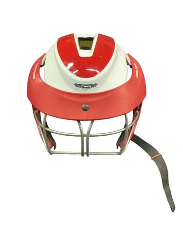 Used Cascade LX LADIES HELMET Lacrosse Helmet Red One Size 10743-C000489342