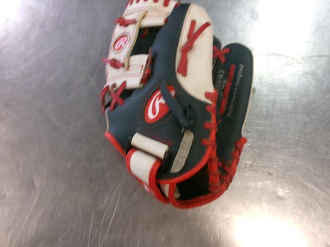 Used Rawlings PLAYER SERIES BB/SB Glove RH Throw Grey 11" 11868-S000070538