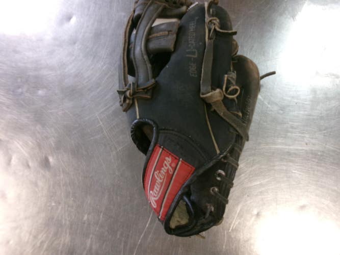 Used Rawlings RBG98B BB/SB Glove RH Throw Black 12 1/2" 11868-S000070710