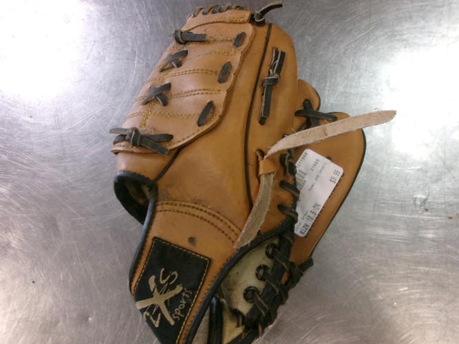 Used 2XS SPORTS BB/SB Glove RH Throw Brown 10 1/2" 11868-S000070717