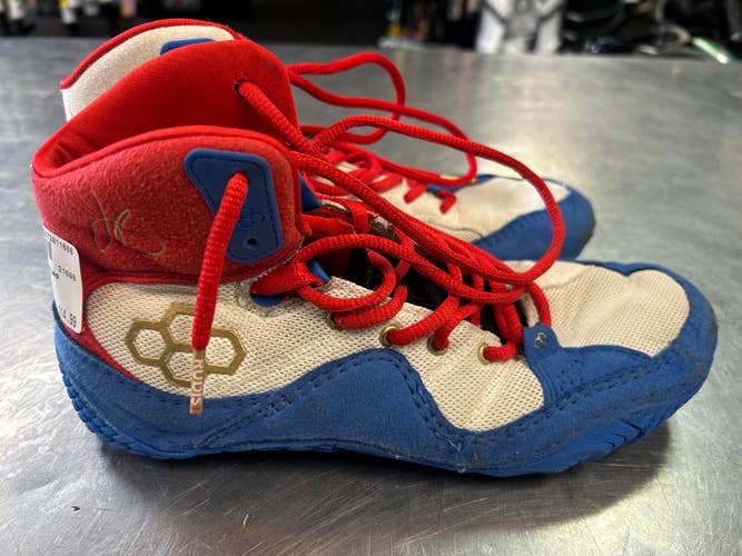 Used Rudis Wrestling Shoes White Senior 7 11868-S000070848