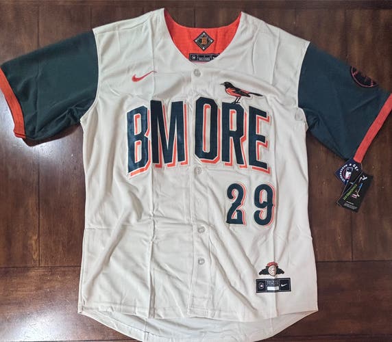 Baltimore Orioles Samuel Basallo City Connect Jersey 2026 Adult Large NWT