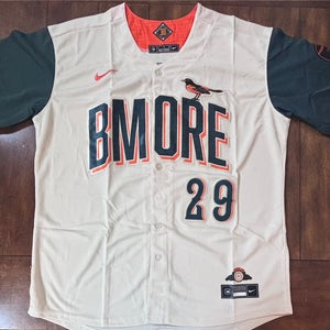 Baltimore Orioles Samuel Basallo City Connect Jersey 2026 Adult XL NWT