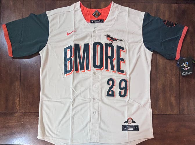 Baltimore Orioles Samuel Basallo City Connect Jersey 2026 Adult XL NWT