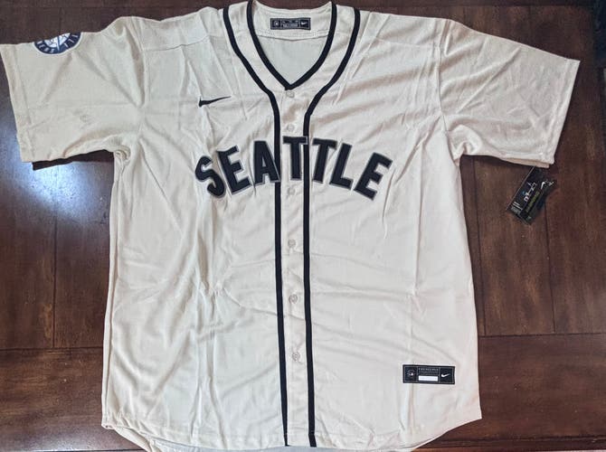 Seattle Mariners Nike Alternate Jersey Adult XXL NWT
