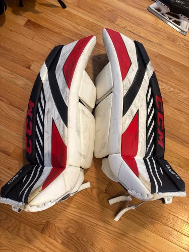 34" CCM Axis 1.9 Goalie Leg Pads (Used)