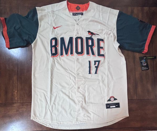 Baltimore Orioles Colton Cowser City Connect Jersey 2026 Adult XL NWT