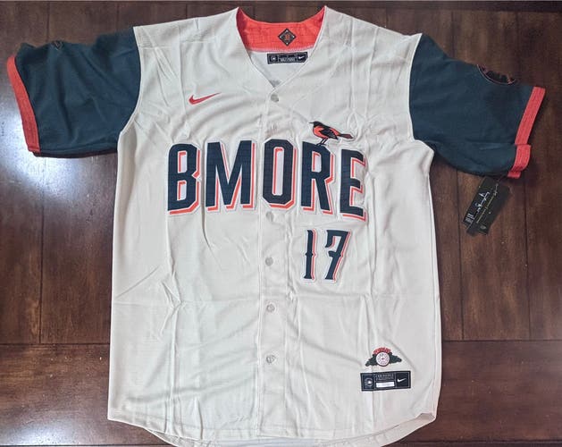 Baltimore Orioles Colton Cowser City Connect Jersey 2026 Adult Medium NWT