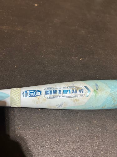 2025 Easton Hype Fire Composite USSSA Certified Bat (-10) 20 oz 30" (Used)